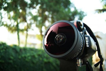 拍360全景图使用鱼眼镜头与超广角镜头区别？